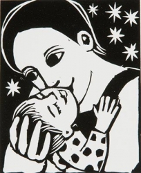 Sleeping Baby Print by Anita Klein