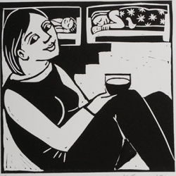 After Bed Time Print by Anita Klein
