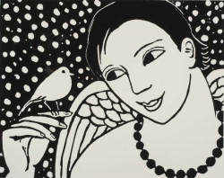 Angel in the Winter Print by Anita Klein