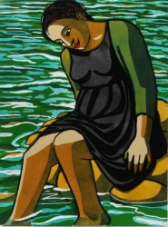 The River Print by Anita Klein