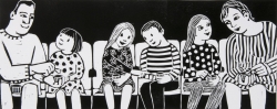Interval at the Pantomime Print by Anita Klein