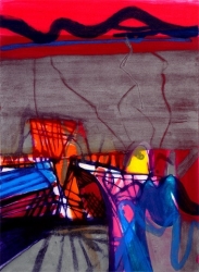West 23 Print by Barbara Rae