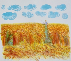 Harvest Time Print by Bernard Cheese