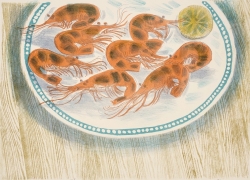 Crevettes Print by Bernard Cheese