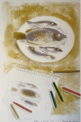 Draw a Fish Print by Bernard Cheese