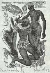 Mermaids Print by Blair Hughes-Stanton