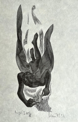 Angel I From Relevation of St John the Divine Print by Blair Hughes-Stanton