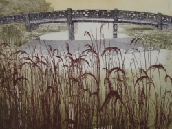 Iron Bridge Print by Charles Bartlett
