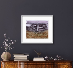 Winter Births Print by Charles Bartlett