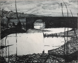 The Creek Print by Charles Bartlett