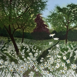 Path through the Meadow Painting by Chris Wenlock
