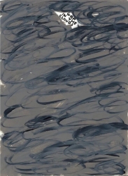 A Gap in the Clouds Print by David Shrigley