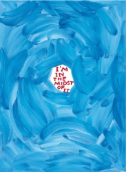 I am in the midst of it Print by David Shrigley