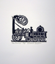 The Rocket Print by Edward Bawden