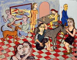 Full House Print by Eileen Cooper