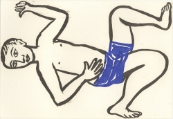 Boy Print by Eileen Cooper