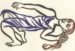 Girl Print by Eileen Cooper