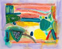 Limelight Print by Gillian Ayres