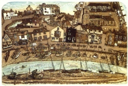 Wivenhoe Quay Print by Glynn Thomas