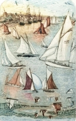 Regatta Print by Glynn Thomas