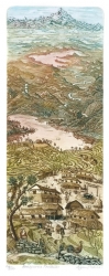 Annapurna Foothills Print by Glynn Thomas