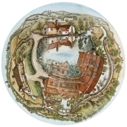 Flatford Print by Glynn Thomas