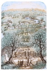 Footpath to Dedham Print by Glynn Thomas