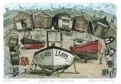 Getting Shipshape Print by Glynn Thomas
