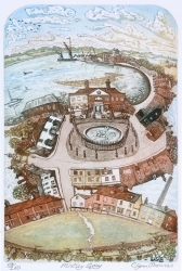 Mistley Quay Print by Glynn Thomas