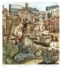 Cat's Forum Print by Glynn Thomas