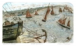 Old Gaffers Print by Glynn Thomas