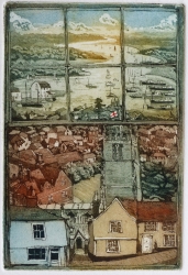 St Mary's Woodbridge Print by Glynn Thomas