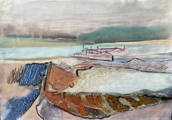 Blackwater Estuary Painting by Humphrey Spender