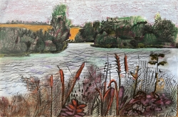 Lake Painting by Humphrey Spender