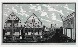 Sail Lofts, Tollesbury Print by James Dodds