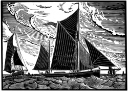 Pioneer at Sea Print by James Dodds