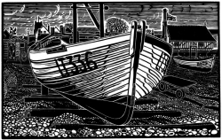 Aldeburgh Lobster Boat Print by James Dodds