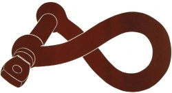 Twisted Shackle Print by James Dodds