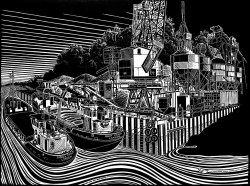 JJ Prior Sandbarges, Fingringoe Print by James Dodds