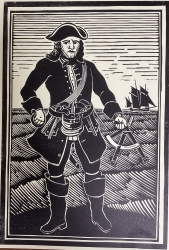 Captain King from new book Pearl River Print by James Dodds