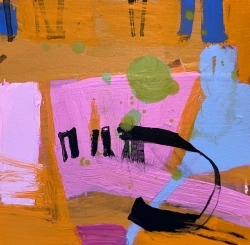 Musing II Painting by Jane Lewis