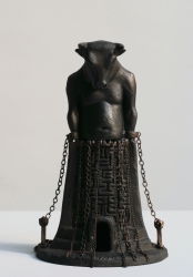 Minotaur Sculpture by Jill Desborough