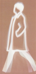 Old Street Walker 1 Print by Julian Opie