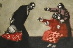 The Bouquet Print by Karolina Larusdottir