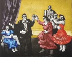 Tango Print by Karolina Larusdottir