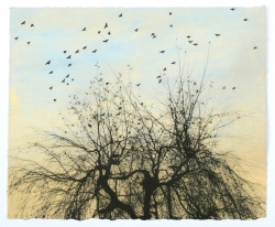 Autumn Leaves Print by Luella Martin