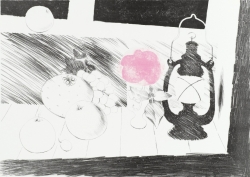 Lamplight Print by Mary Fedden