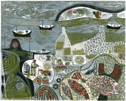 Morning on the Quay Print by Melvyn Evans
