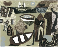 The greenland Man's Song Print by Melvyn Evans