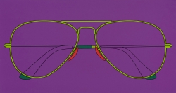 Fundamentals: Sunglasses, Print by Michael Craig-Martin